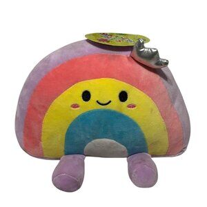 Smoochy Pals Rainbow Crown Plush Pillow Squishy Stuffed Toy Kawaii NWT
